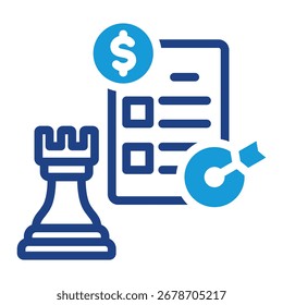 Elemento de icono estratégico para el diseño