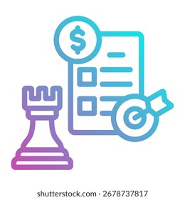 Elemento de icono estratégico para el diseño