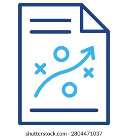 Strategic Intent Icon Element For Design