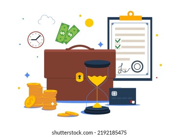 Strategic management Concepts for web banners and promotional materials.