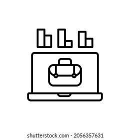 Strategic Management icon in vector. Logotype