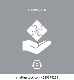 Strategic network - Minimal vector icon