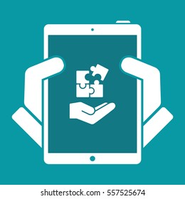 Strategic network - Minimal vector icon