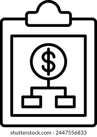 Symbol für die Vektorgrafik strategischer Paket. Kann für Druck-, mobile und Web-Anwendungen verwendet werden.