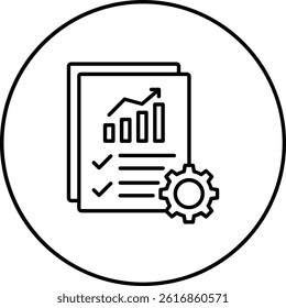 Strategic Plan vector icon. Can be used for printing, mobile and web applications.
