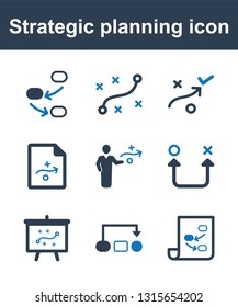 Strategic planning icon