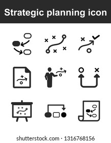 Strategic planning icon