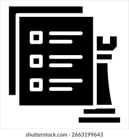 Elemento Ícone De Planejamento Estratégico Para Design