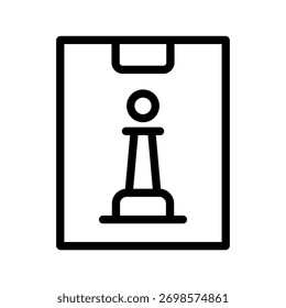 Strategic Planning icon set featuring goal setting, roadmap, business strategy, project management, and decision-making in a clean modern line style