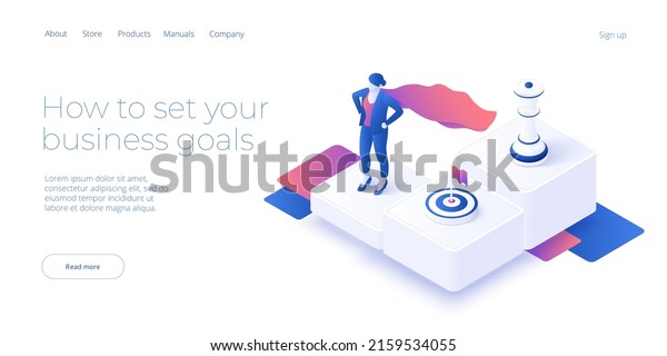 Strategic Planning Vector Illustration Isometric Design Stock Vector Strategic Planning Vector Illustration Isometric Design Stock Vector