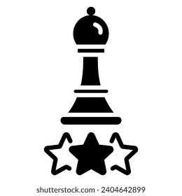 Strategic Review icon line vector illustration