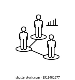 Strategic Roadmap Plan Icon. Element Of Overpopulation Thin Line Icon