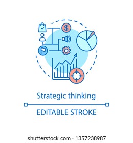 Strategy Marketing Concept Strategy Concept Creative Stock Vector ...