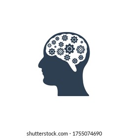 Ilustración vectorial de iconos de pensamiento estratégico. Icono plano de calidad superior en estilo moderno.
