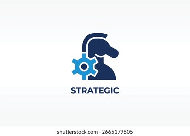 STRATEGIC vector, icon or logo sign isolated symbol illustration