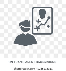 Strategical planning icon. Strategical planning design concept from Strategy 50 collection. Simple element vector illustration on transparent background.