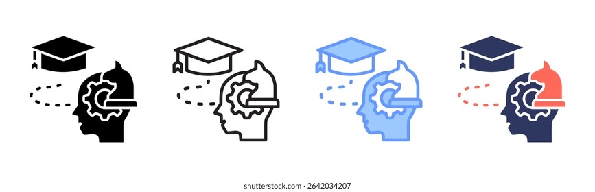 Strategies icon sheet multiple style collection