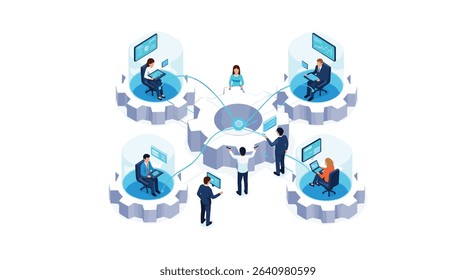 Strategies for Leveraging Distributed Teams Across Business Units and Global Locations