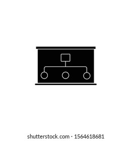 strategy board icon vector. strategy board sign on white background. strategy board icon for web and app