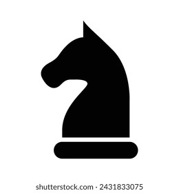 Strategy, Chess Icon, Vector Graphics Illustrations 