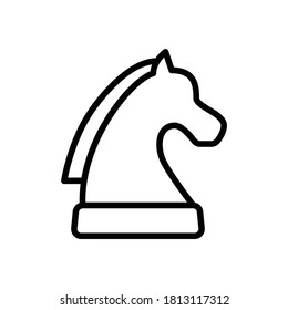 strategy, chess icon vector illustration