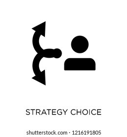 strategy Choice icon. strategy Choice symbol design from Strategy collection. Simple element vector illustration on white background.