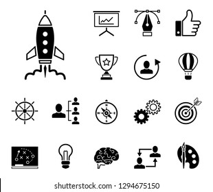 Strategy & Creativity - Iconset (Icons)