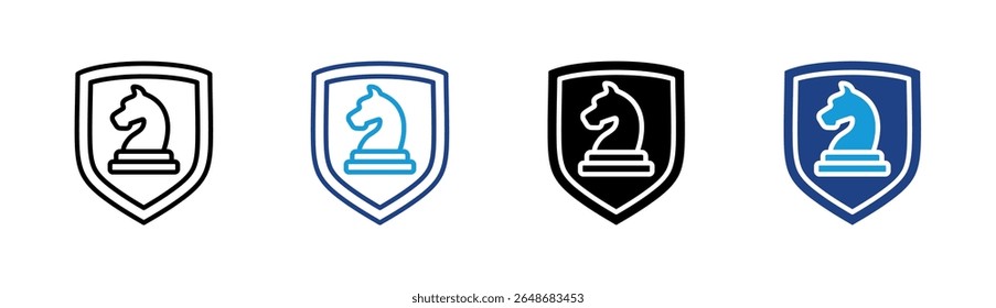 Strategy Defense Icon Element For Design