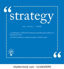 Strategy Definition Word Spelling