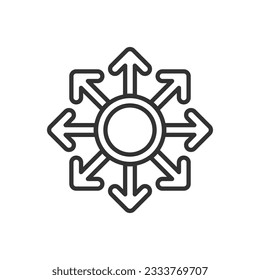 Strategy Direction And Opportunities Icon