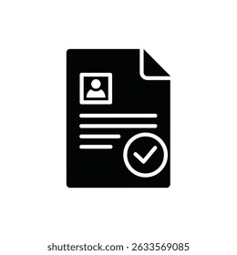 Documento de estratégia com marca de verificação representando a conclusão do plano de negócios