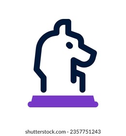 strategy duo tone icon. vector icon for your website, mobile, presentation, and logo design.