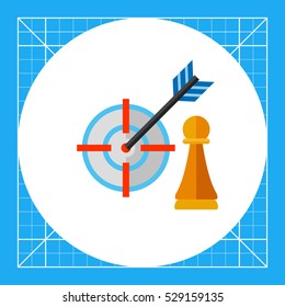 Strategy Focus Concept Icon