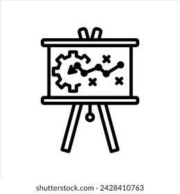 Strategy icon Business Proposal theme