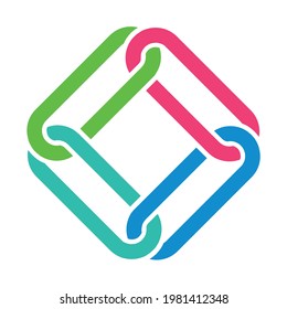 Strategy icon, clean vector with interconnected. Target Audience, Research, Plan, Scheme and more. Editable Stroke. 48x48 Pixel Perfect.
