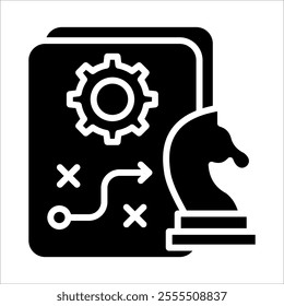 Strategy Icon Element For Design
