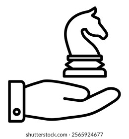 Strategy Icon Element For Design