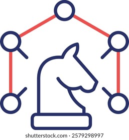 Strategy Icon Element For Design