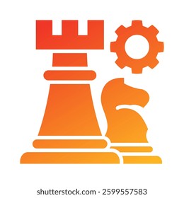 Strategy Icon Element For Design