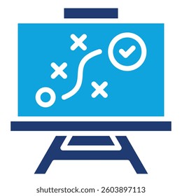 Strategy Icon Element For Design