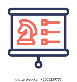 Strategy Icon Element for Design