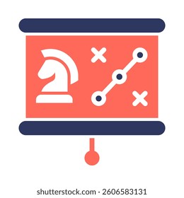 Strategy Icon Element for Design