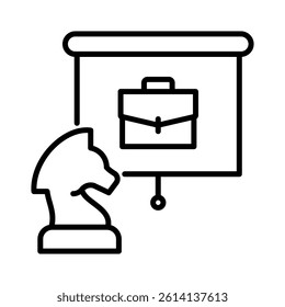 Strategy Icon Element for Design