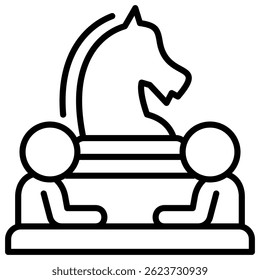 Elemento de icono de estrategia para el diseño
