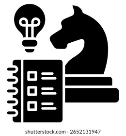 Strategy Icon Element For Design