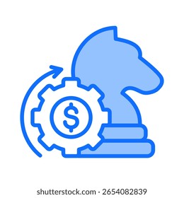 Strategy Icon Element For Design