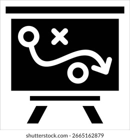 Elemento De Ícone De Estratégia Para Design