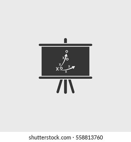 strategy icon illustration isolated vector sign symbol