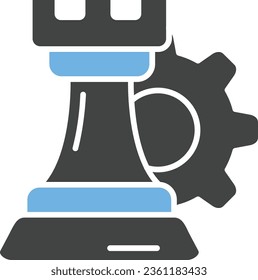 Strategy Icon image. Suitable for mobile application.