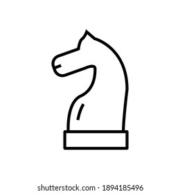 strategy icon line style vector for your design